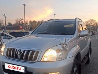 2008 Toyota Land Cruiser Prado 120 Series Рестайлинг, серый, 2299000 рублей, вид 1