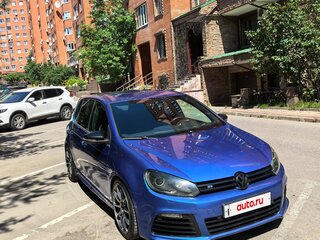 2012 Volkswagen Golf R VI, синий, 1640000 рублей, вид 3