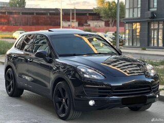 2010 Porsche Cayenne S II (958), чёрный, 1200000 рублей, вид 2