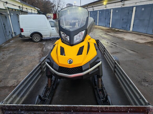 2010 BRP Ski-Doo Tundra 550, жёлтый, 890000 рублей - вид 1