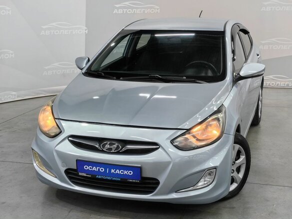 2011 Hyundai Solaris I, голубой, 650000 рублей - вид 19