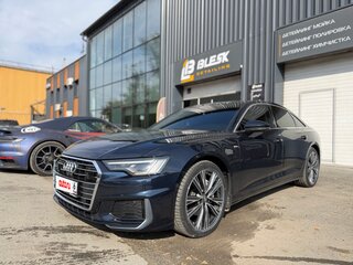 2019 Audi A6 45 TFSI V (C8), белый, 4390000 рублей, вид 1