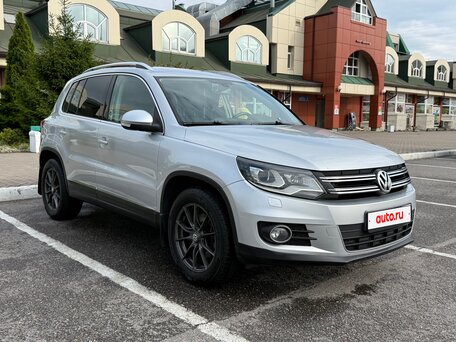 2012 Volkswagen Tiguan I Рестайлинг, серебристый, 1200000 рублей, вид 2
