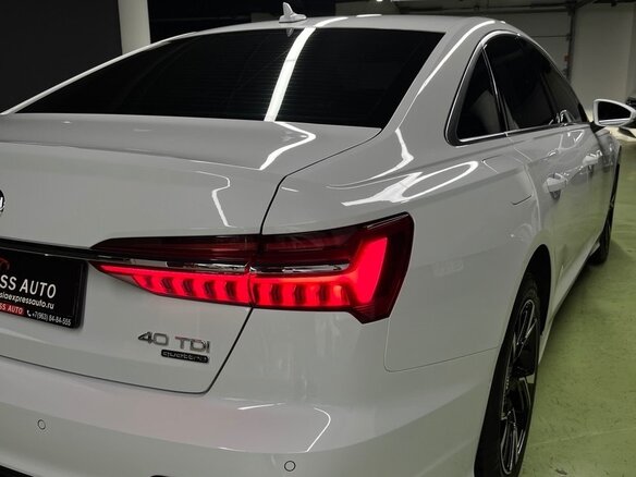 2020 Audi A6 40 TDI V (C8), белый - вид 32