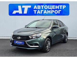 2016 Lada (ВАЗ) Vesta I, зелёный, 890000 рублей, вид 1