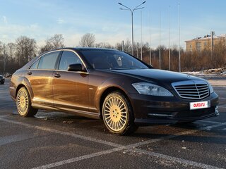 2011 Mercedes-Benz S-Класс 500 Long V (W221) Рестайлинг, коричневый, 1200000 рублей, вид 3