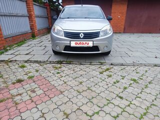2012 Renault Sandero I, серебристый, 590000 рублей, вид 2