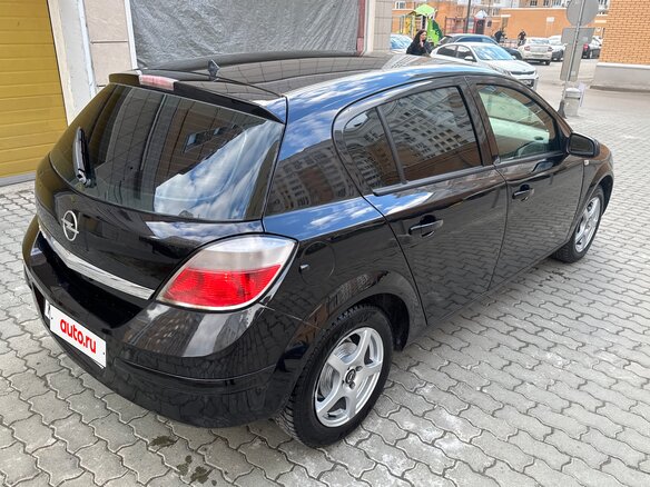 2007 Opel Astra H Рестайлинг, чёрный, 355000 рублей - вид 9