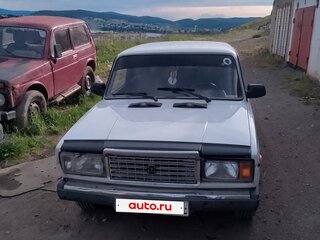 2007 Lada (ВАЗ) 2107, белый, 145000 рублей, вид 1