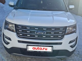2016 Ford Explorer V Рестайлинг, белый, 2170000 рублей, вид 1