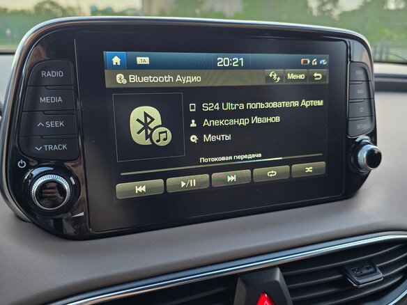 2019 Hyundai Santa Fe IV, оранжевый, 3406000 рублей - вид 22
