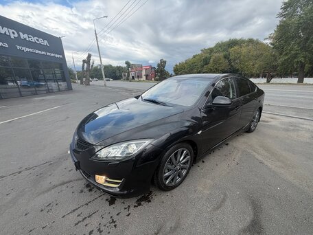 2008 Mazda 6 II (GH), чёрный, 1100000 рублей, вид 1
