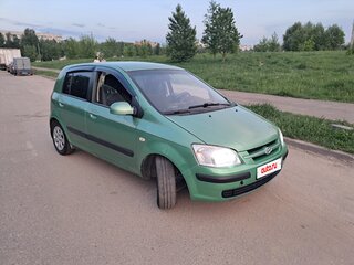 2004 Hyundai Getz I, зелёный, 310000 рублей, вид 4