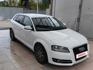 2011 Audi A3 II (8P) Рестайлинг 2, белый, 1000000 рублей, вид 5