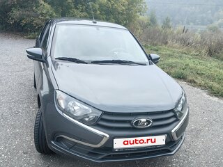 2022 Lada (ВАЗ) Granta I Рестайлинг, серый, 770000 рублей, вид 1