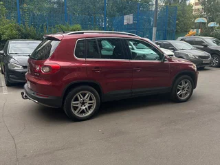 2009 Volkswagen Tiguan I, красный, 699000 рублей, вид 3