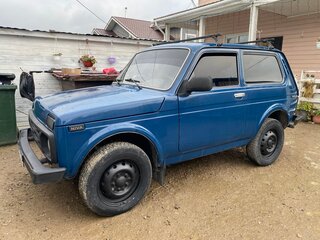 2011 Lada (ВАЗ) 2121 (4x4) I Рестайлинг, синий, 350000 рублей, вид 4