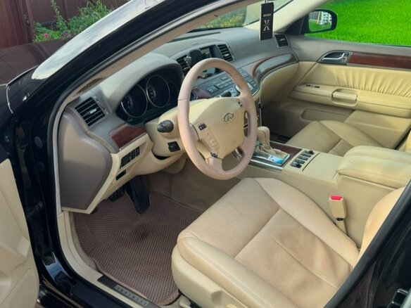 2008 Infiniti M M35 III Рестайлинг, чёрный - вид 5