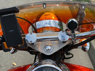 2006 Honda VTX 1300, оранжевый, 750000 рублей, вид 3
