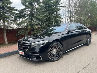 2021 Mercedes-Benz S-Класс 580 4MATIC VII (W223), чёрный, 11500000 рублей, вид 1