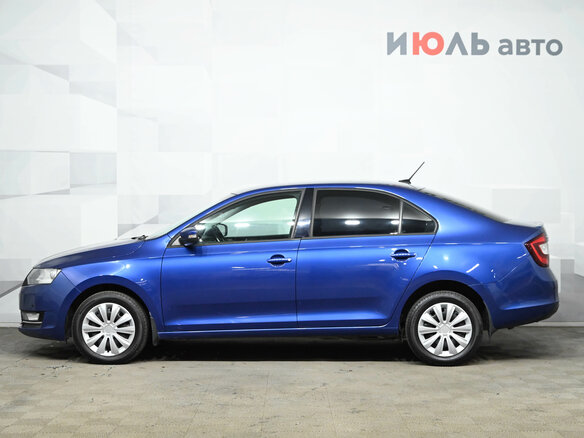 2017 Skoda Rapid I, синий, 1100000 рублей - вид 8