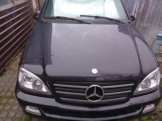 2003 Mercedes-Benz M-Класс 350 I (W163) Рестайлинг, чёрный, 950000 рублей, вид 1
