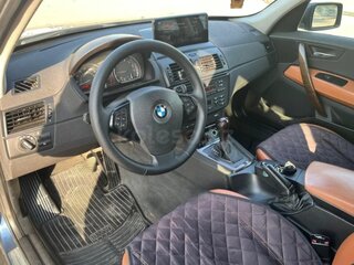 2006 BMW X3 30i I (E83) Рестайлинг, синий, 800000 рублей, вид 4