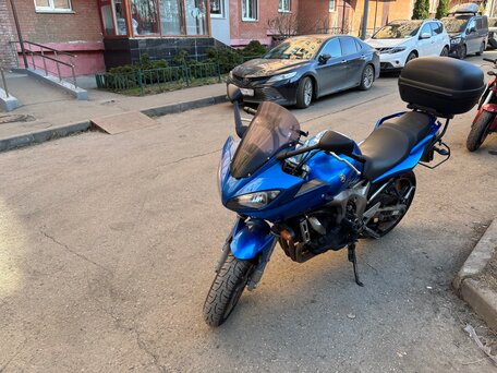 2009 Yamaha FZ6, синий, 390000 рублей, вид 2