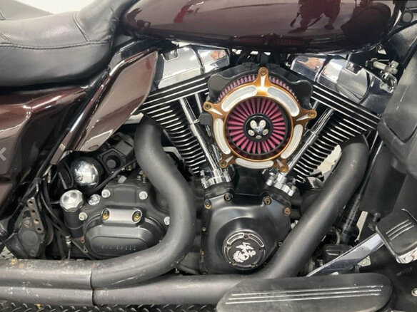2011 Harley-Davidson Street Glide, пурпурный, 640000 рублей - вид 8