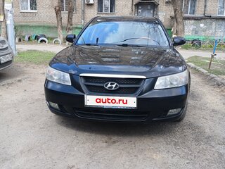 2006 Hyundai Sonata V (NF), чёрный, 570000 рублей, вид 2