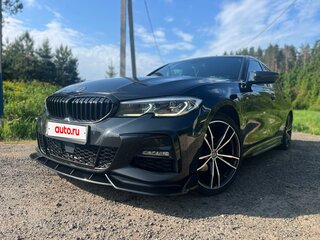 2020 BMW 3 серии 320d xDrive VII (G2x), чёрный, 3300000 рублей, вид 2