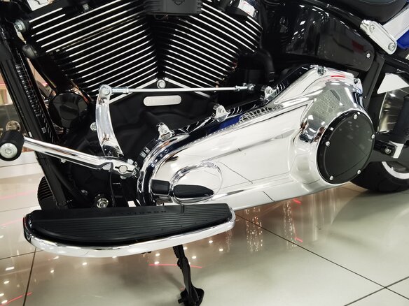 2025 Harley-Davidson Fat Boy, синий, 3300000 рублей - вид 20