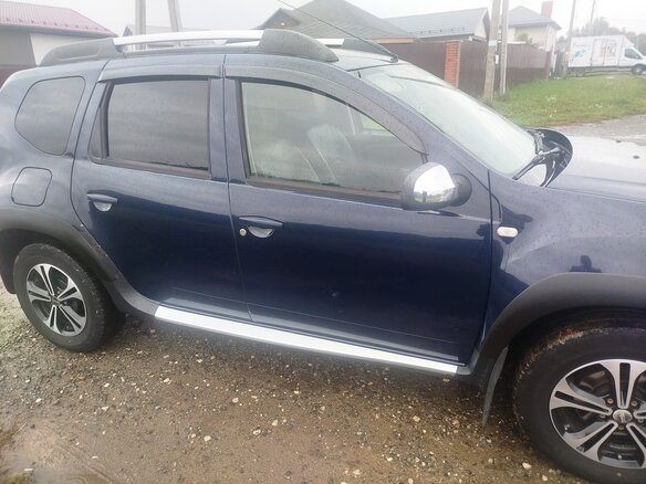 2013 Renault Duster I, синий, 1150000 рублей - вид 4