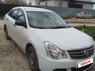 2013 Nissan Almera III (G15), белый, 400000 рублей, вид 1