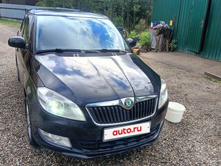 2010 Skoda Fabia II Рестайлинг, чёрный, 470000 рублей, вид 2