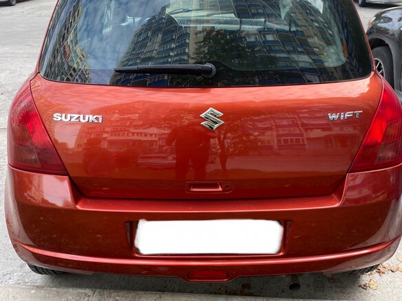 2007 Suzuki Swift AMT III, красный, 555000 рублей - вид 5