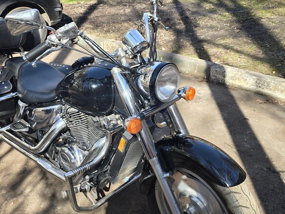 2005 Honda VT 1100, чёрный, 550000 рублей - вид 11