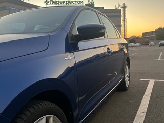 2019 Skoda Rapid I Рестайлинг, синий, 1500000 рублей, вид 5