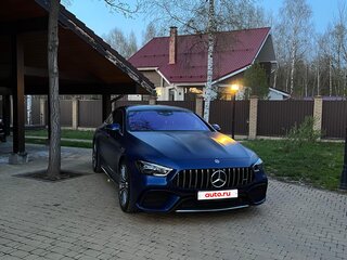 2019 Mercedes-Benz AMG GT 4-Door Coupe 43 I, синий, 6300000 рублей, вид 1