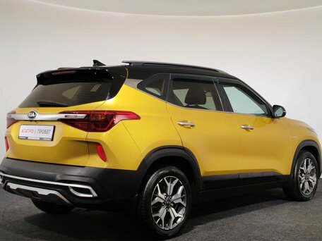 2020 Kia Seltos I, жёлтый, 2030000 рублей, вид 5