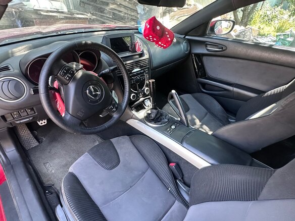 2003 Mazda RX-8 I, красный, 950000 рублей - вид 5