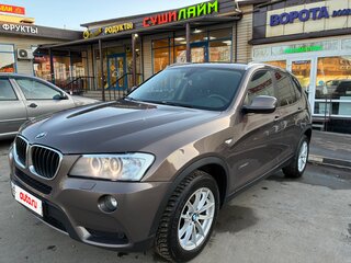 2013 BMW X3 20i xDrive II (F25), коричневый, 1650000 рублей, вид 1