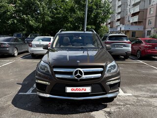 2014 Mercedes-Benz GL-Класс 400 II (X166), коричневый, 3450000 рублей, вид 4
