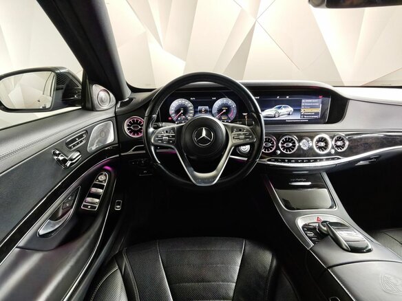 2018 Mercedes-Benz Maybach S-Класс 450 I (X222) Рестайлинг, чёрный, 4750000 рублей - вид 19