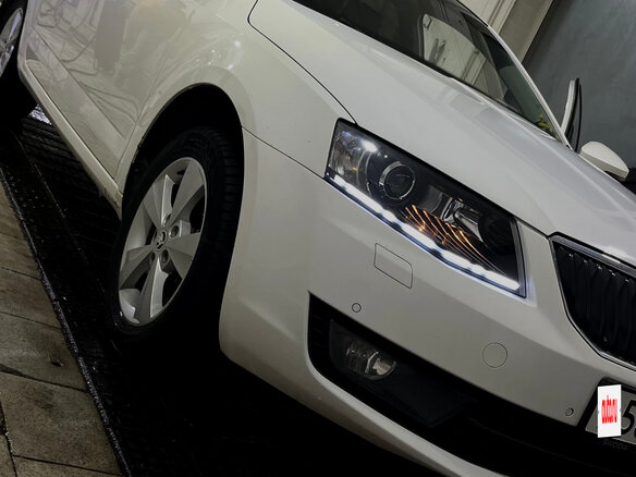 2014 Skoda Octavia III (A7), белый - вид 1