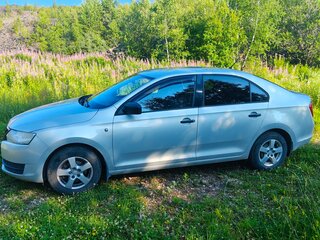2014 Skoda Rapid I, золотистый, 680000 рублей, вид 4