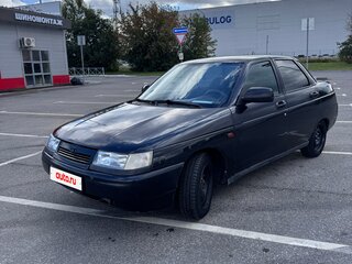 2007 Lada (ВАЗ) 2110, чёрный, 160000 рублей, вид 1