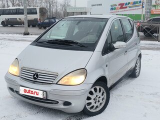 2003 Mercedes-Benz A-Класс 160 I (W168) Рестайлинг, серебристый, 295000 рублей, вид 1