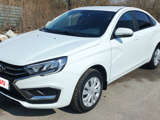2023 Lada (ВАЗ) Vesta I Рестайлинг (NG), белый, 1300000 рублей, вид 1