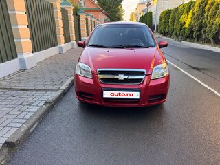 2009 Chevrolet Aveo I Рестайлинг, красный, 400000 рублей, вид 2